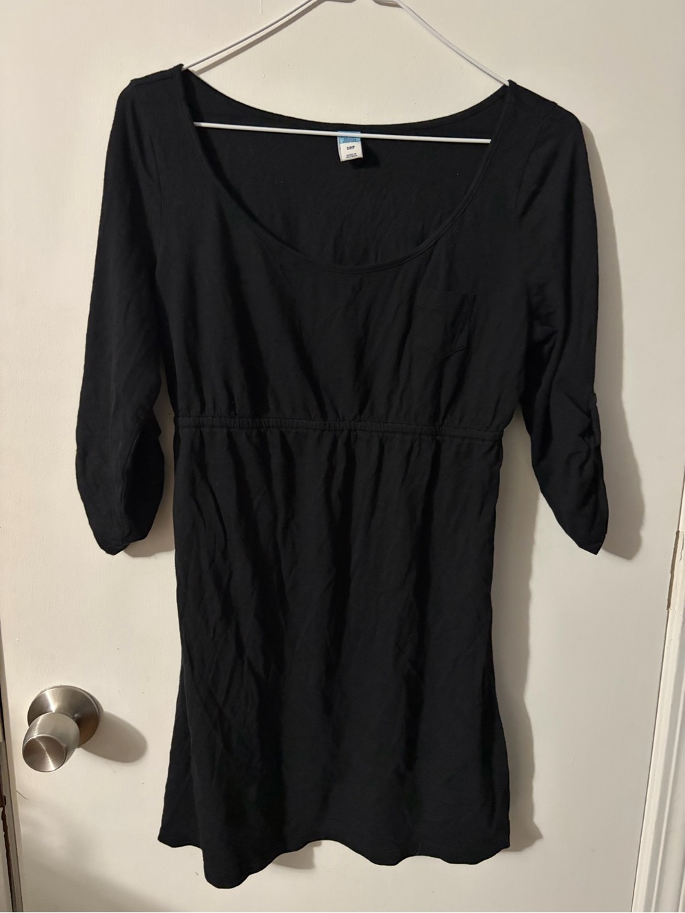 Women’s Old Navy Maternity Small Black Scoop Neck Top Tote2